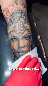 Taino Princess (unfinished) #PuertoRican #Taino #Coqui #Warrior #Tattoo, .,  ., ., ., ., #ASMR #Satisfying #secondtonone #unfinished #legendary  #blackandgrey #blackandgreytattoos #dmvtattoos ...