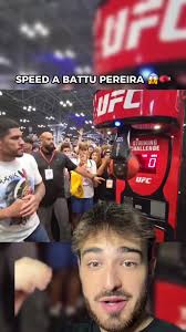 SPEED A BATTU ALEX PEREIRA 🚨 #ishowspeed #alexpereira #poatan #punchmachine