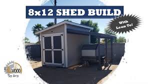 The diy looks alot better vs standard everyone has it types. Diy Shed Build Vs Kit Shed Build Side By Side Comparison Of 8x12 Sheds Youtube