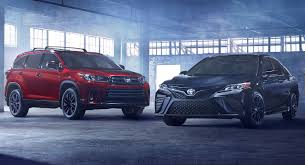 Huntersville drivers know the camry for its safety and reliability, but now can experience a new standard of comfort and new 2021 toyota camry se nightshade auto (natl) 4 front wheel drive. Toyota Unveils Camry And Highlander Nightshade Special Editions Carscoops