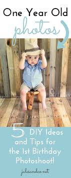 Diy First Birthday Decoration At Home One Year Old Photos 5 Fast Diy Tips For The 1st Birthday Photoshoot 1st Birthday Photoshoot First Birthday Pictures Birthday Photoshoot