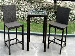 Would Like To Find A Tall Bistro Table To Buy Without The Chairs To Stand Around Outdoor Patio Furniture Sets Patio Furniture Sets Outdoor Dining Furniture