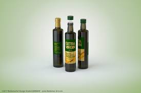 Olive Oil Glass Bottle 500ml Packaging 3d Model Glass Bottles Bottle 3d Model