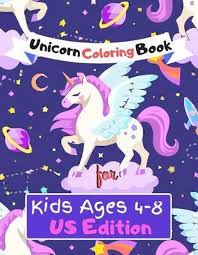 Specifically designed for kids in the 4 to 8 years old range! Bol Com Unicorn Coloring Book For Kids Ages 4 8 Us Edition Jowel Rana 9781670591272 Boeken