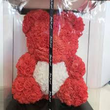 Happy easter dear friends and have a great long weekend :) easter bunny made of fresh flowers @ toy florist. Teddy Bear Made Of Roses Near Me Cheap Online