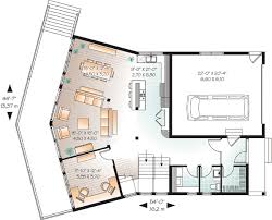 From first impressions the elevation offers all the romance of a traditional rural. Contemporary Plan With Great Rear View 21855dr Architectural Designs House Plans