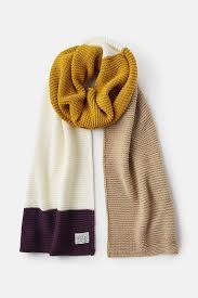 I'm knitting my first scarf using the ribbed scarf pattern. Joules Annis Chunky Knitted Scarf The Lobby