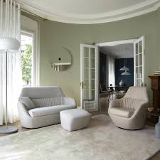Anda highback swivel chair in silver. Modernes Sofas Ligne Roset Zeitgenossische Mobel