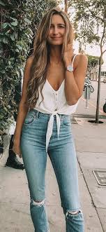 Pin By Sj On Summer2020 In 2020 Summer Trends Outfits College Girl Outfits Fashion