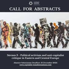 Call for abstracts on political activism and anti-capitalist critique in  Eastern and Central Europe