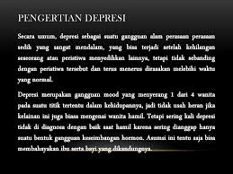 Peradangan dalam tubuh akibat infeksi, termasuk infeksi saluran kencing dapat. Gangguan Jiwa Pada Masa Kehamilan Ppt Download