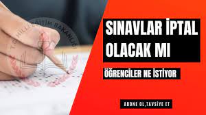 Sınavlarla ilgili son dakika gelişmeleri de takip ediliyor. Son Dakika Sinavlar Iptal Olacak Mi Ogrenciler Ne Istiyor Sinavlariptaledilsin Ogrencilerneistiyor Youtube