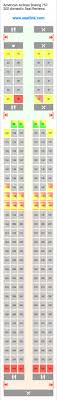 American Airlines Boeing 757 200 Domestic Seating Chart
