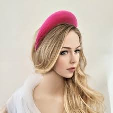 Pink Fascinator Headband, Silk Abaca Turban Knot Glamour Headpiece, Bubble  Gum Candy Pink Mother of Bride, Wedding Guest, Gala, Race Day