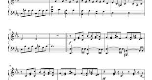 Print And Download For The Damaged Coda For Piano And Keyboard Made By Kitsu Piano Sheet Music Violin Music Violin Sheet Music