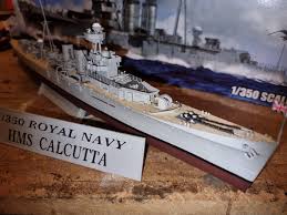 1/350 HMS Calcutta [Album] : r/WarshipPorn