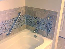 This will make the showerhead and faucet easily accessible while still being able to hold on to the bar. Bathroom Grab Bars Schaffer Construction