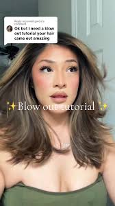 Replying to @jennell garcia #blowoututorial #blowouthair #hairtok  #hairstyles #hair #blowout #kenraprofessional #hairtransformation