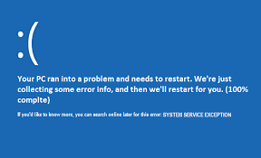 Corrigir System Service Exception Xxxx Sys Erros De Tela Azul Da Morte Suave