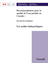Https Www Canada Ca Content Dam Canada Health Canada Migration Healthy Canadians Publications Healthy Living Vie Saine Water Haloacetic Haloacetique Eau Alt Water Haloacetic Haloacetique Eau Fra Pdf