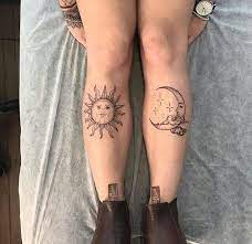 Sun And Moon Tattoo By Emily Weber Moontattooideas Tattoos Sun Tattoos Unique Tattoos
