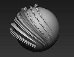 This Is An Zbrush Curve Brush With Uv Mapping That Allows For Quick And Easy Creation Of Stylised Hair Get It Here Https Zbrush Stylized Hair Hair Brush