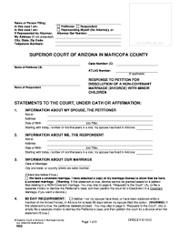 How to file for divorce in arizona maricopa county. Superior Court Maricopa County Fill Out And Sign Printable Pdf Template Signnow