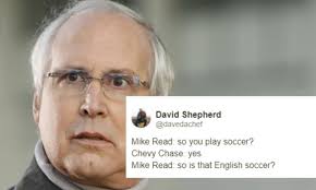 Chevy Chase did a public Q&A in London over the weekend and it was a  car-crash