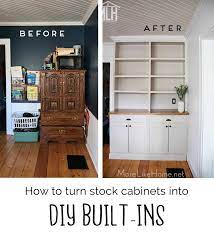 You'll find this material at most home centers and lumberyards. More Like Home How To Turn Stock Cabinets Into Diy Built In S