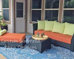 Thick Plush Sunbrella Patio Cushions By Patio Lane Pool Patio Designs Small Patio Furniture Patio Inspiration