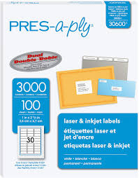 Free blank address label template online: Pres A Ply Brand Made By Avery 30k Avery 5160 Template Address Labels 10 Boxes Address Shipping Labels Business Industrial Eldoradas Lt