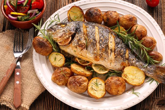 Baked Sea Bream