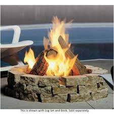 The cozy warmth, crackling logs, dancing flames, and pleasant smell generated by an outdoor fire can't be beat. Kingsman 20 Fp2085 Series Outdoor Round Fire Pit Natural Gas In 2021 Fire Pit Backyard Outdoor Fire Pit Rectangular Gas Fire Pit