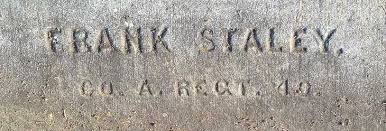 Corp Frank Staley (okänd-1863)