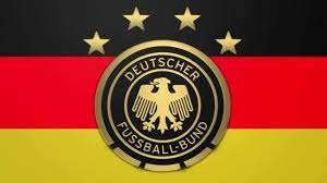 Deutscher Fussball Bund Logo Superimposed On The German Flag 720 Germany Football Germany National Football Team Germany Football Team
