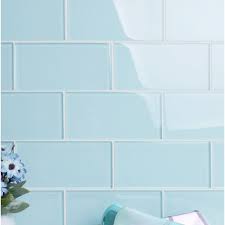 Premium 3 X 6 Glass Mosaic Subway Tile In 2020 Glass Subway Tile Blue Subway Tile Blue Glass Tile