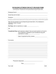 These injuries take time to heal. Duty Release Form Fill Online Printable Fillable Blank Pdffiller
