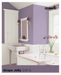 If you love purple, you must love purple bathroom sets applied in your bathroom. Garden Center Bathroom Decor Best Bathroom Colors Bathroom Color Schemes Purple Bathrooms