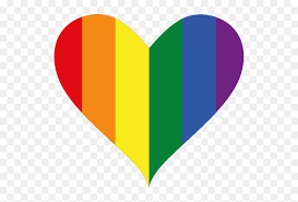 Big transparent heart, silhouette with multicolored or rainbow background. Rainbow Heart Png Download Transparent Background Rainbow Heart Transparent Png Download Vhv