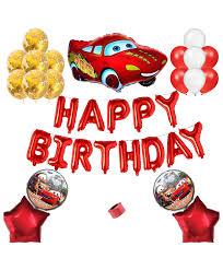Balloon characters never seen before, professional face painting and balloon decor for all occasions! Shopperskart Cars Theme Birthday Balloon Decor Kit Multicolour Pack Of 49 Online In India Buy At Best Price From Firstcry Com 8726081