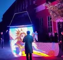 Outdoor Drone LED Light Show P25 P20 Advertisement Hologram Flyin Concert  Curtain Transparent Mesh Led Screen for Advertising - AliExpress 502