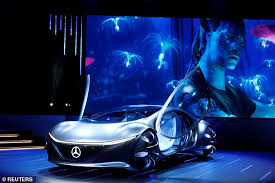 Mercedes Unveils Avatar Inspired Concept Car That Moves Sideways And Responds To A Drivers Touch In 2020 Concept Cars Future Car Avatar