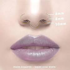 Nose Stud Size Chart Futurenuns Info