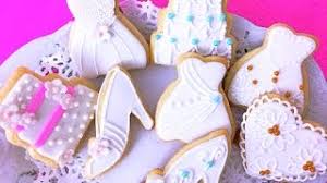 Make sure your cookies are. Bridal Sugar Cookies Youtube