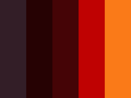 Exploding Machine By Deliquescence Black Brown Dark Deep Gradation Gradient Orange Purple Red Palette Color Palette Color