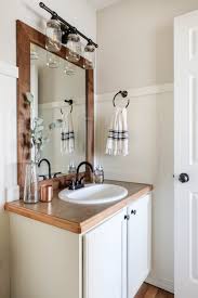 There are various ideas to make a gorgeous bathroom. 9 Farmhouse Bathroom Remodel Ideas On A Budget