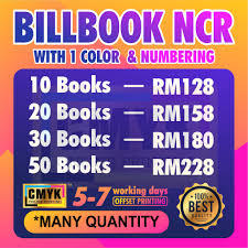 Cetak buku a4 art paper 120 gsm. Harga Kilang Bill Book Invoice Book Cash Bill Official Receipt Resit Rasmi Buku Resit Custom Printing Printing Shj Shopee Malaysia