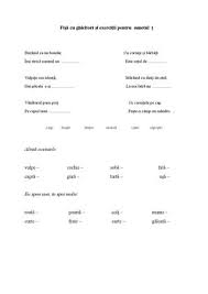 Fișa este generată în format pdf apăsând butonul creează fișă. Fise De Lucru Clasa I By Virginia Issuu