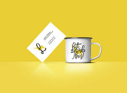 A free coffee paper hot cup psd mockup great to showcase your branding design. Business Card And Coffee Mug Mockup Mockup Love