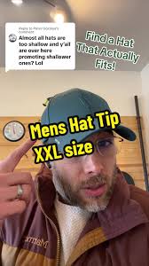 Replying to @Peter Gozinya big head guys! Lets find yiu a hat that will  actuall fit. #menstyletips #fashiontipsformen #menstyle